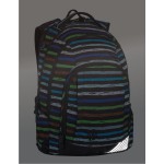 BAGMASTER Plecak LINCOLN 7 A GREEN/BLUE/BROWN