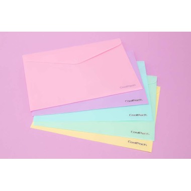 COOLPACK TECZKA KOPERTA NA DOKUMENTY A4 PASTEL RÓŻ