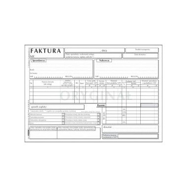 Stolgraf Faktura VAT A5 1+1 uniwersalna F18