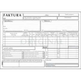 Stolgraf Faktura VAT A5 1+1 uniwersalna F18