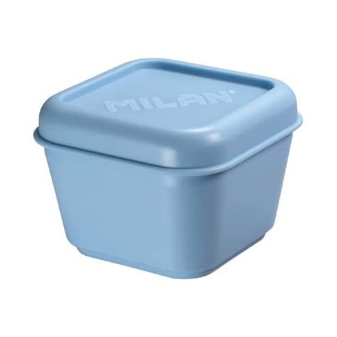 MILAN Kwadratowe pudełko śniadaniowe 0.33L jasnoniebieskie MILAN Kwadratowe pudełko śniadaniowe 0.33L jasnoniebieskie