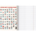 ZESZYT DO HISTORII W KRATKĘ A5 TEMATYCZNY Z ŚCIĄGĄ 60 KARTEK TOP-2000 ZESZYT DO HISTORII W KRATKĘ A5 TEMATYCZNY Z ŚCIĄGĄ 60 KARTEK TOP-2000