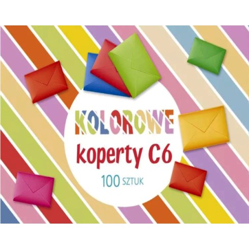 Koperty kolorowe C6 Koperty kolorowe C6