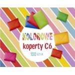 Koperty kolorowe C6 Koperty kolorowe C6