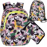 Coolpack Plecak szkolny 2w1 Panda Gang klasa 1-3 Coolpack Plecak szkolny 2w1 Panda Gang klasa 1-3