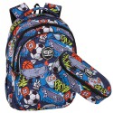 COOLPACK Plecak szkolny Jerry Hobby 2w1 zestaw klasa 1-3