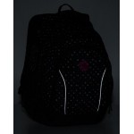BAGMASTER Plecak młodzieżowy SUPERNOVA 8 C BLACK/GRAY/PINK