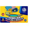 ASTRA MODELINA PASTELOWA Z BROKATEM SZKOLNA 6 KOL