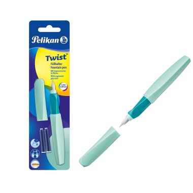 Pelikan Pióro wieczne Twist Neo Mint + naboje
