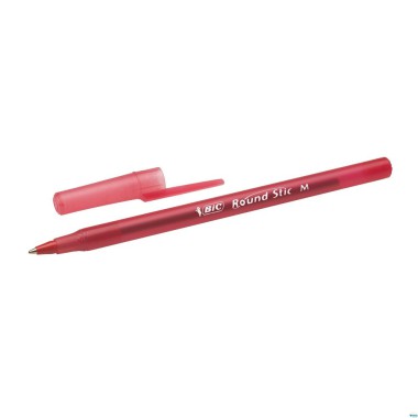 BIC Długopis Round Stic czerwony
