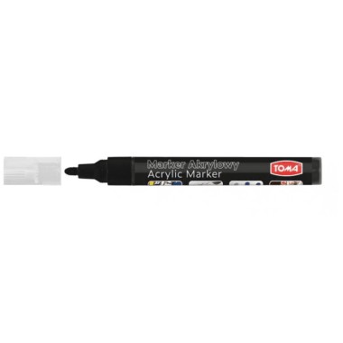 TOMA Marker Akrylowy czarny 4mm TO-402