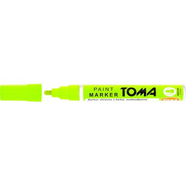 TOMA Marker olejowy zielony neon TO-440