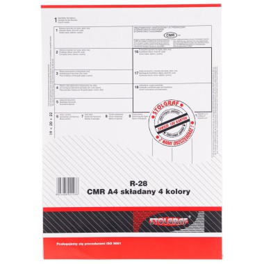 Druk R28 CMR A4 1+3 (4 odcinkowy) Stolgraf