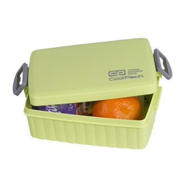 COOLPACK LUNCH BOX SNACK POJEMNIK NA ŚNIADANIE ŚNIADANIÓWKA GREEN CP93408