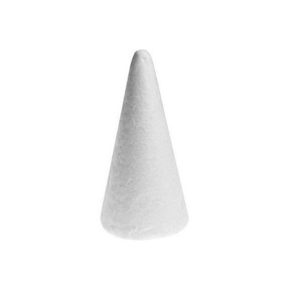 Stożek styropian 12.5 cm