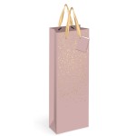 Interdruk Torebka prezentowa na butelkę GOLD 13x36x8 cm