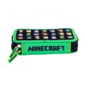 ASTRA Piórnik dwukomorowy bez wyposażenia  MINECRAFT