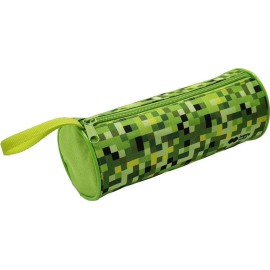 Hppy Color Piórnik saszetka Pixi green tuba z zamkiem