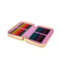 Piórnik szkolny CoolPack Jumer 3-komory z wyposażeniem Gradient Peach E67614