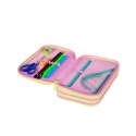 Piórnik szkolny CoolPack Jumer 3-komory z wyposażeniem Gradient Peach E67614