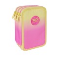 Piórnik szkolny CoolPack Jumer 3-komory z wyposażeniem Gradient Peach E67614