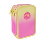 Piórnik szkolny CoolPack Jumer 3-komory z wyposażeniem Gradient Peach E67614