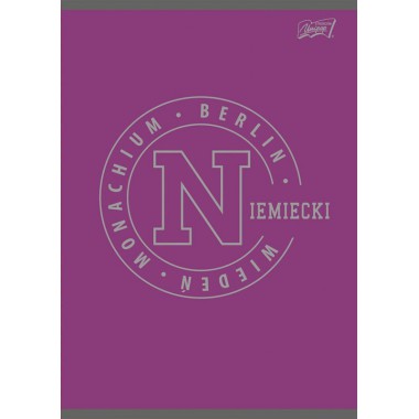ZESZYT DO NIEMIECKIEGO A5 COLLEGE 60K JĘZYK NIEMIECKI