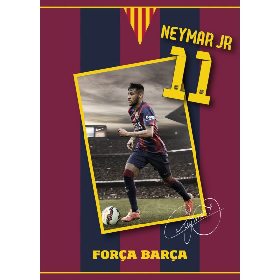 ZESZYT A5 32 KARTKI LINIA FC BARCELONA BARCA FAN 3