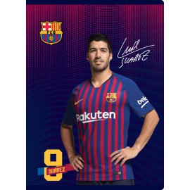 Astra FC Barcelona Zeszyt A5 32k kratka FCB