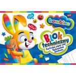 BLOK TECHNICZNY A4 10 KARTEK BAMBINO