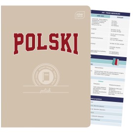 Zeszyt a5/60 kartek do j.polskiego interdruk