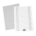 LINIUSZEK A5 DWUSTRONNY KRATKA LINIA