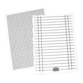 LINIUSZEK A5 DWUSTRONNY KRATKA LINIA