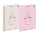 INTERDRUK BRULION A4 96 ACADEMY PASTEL