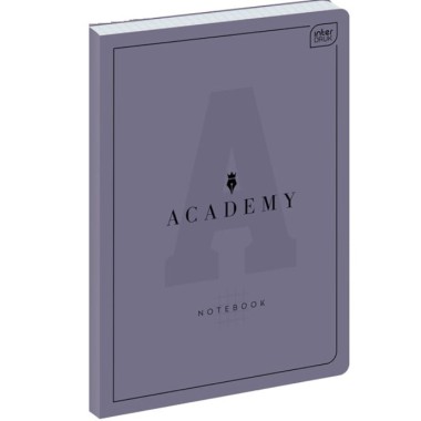 Interdruk Academy Brulion B5 128 kartek w kratkę 90g półtwarda
