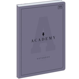 Interdruk Academy Brulion B5 128 kartek w kratkę 90g półtwarda