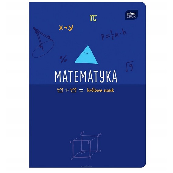 ZESZYT W KRATKĘ A5 MATEMATYKA 60 KARTEK