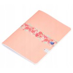 Oxford Zeszyt A5 60 k kratka flowers pastel 10szt Oxford Zeszyt A5 60 k kratka flowers pastel 10szt