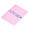 Oxford Zeszyt A5 60 k kratka flowers pastel 10szt
