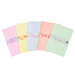 Oxford Zeszyt A5 60 k kratka flowers pastel 10szt Oxford Zeszyt A5 60 k kratka flowers pastel 10szt