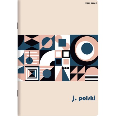 ZESZYT DO JĘZYKA POLSKIEGO A5 SZEROKA LINIA 60 KARTEK POLSKI
