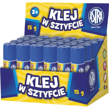 ASTRA KLEJ W SZTYFCIE 15G -bez rozpuszczalników 