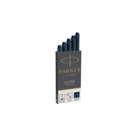 PARKER QUINK NABOJE WKŁAD DO PIÓRA STANDARDOWE NIEBIESKIE 5SZT.