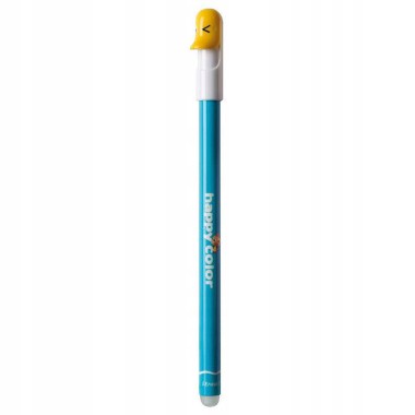 Happy Color Długopis zmywalny 0.5mm niebieski KACZKA