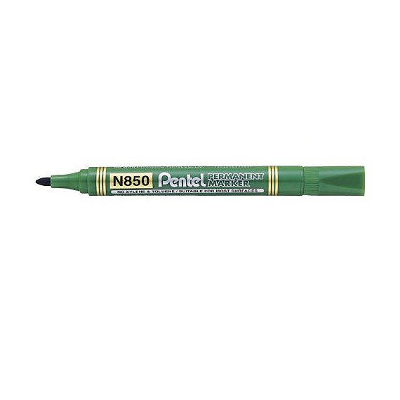 Marker permanentny PENTEL N850 zielony