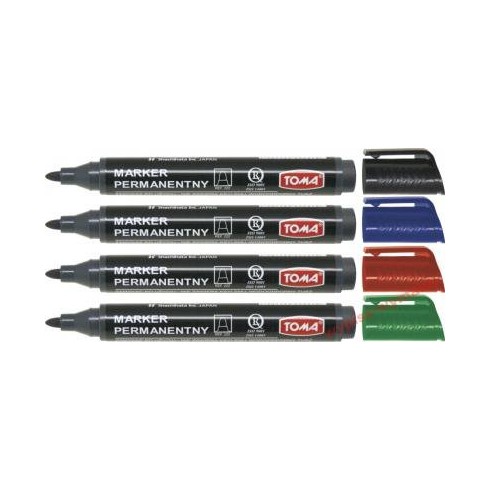 Marker permanentny TOMA TO-221 niebieski