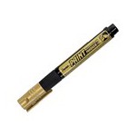 Marker olejowy 2.5mm złoty okrągły Pentel MMP20
