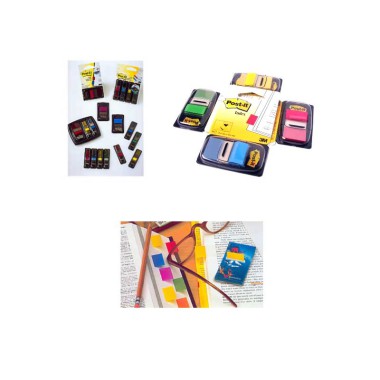 ZAKŁADKI INDEKSUJĄCE POST-IT 50SZT. CZERWONY 25.4X43.2MM