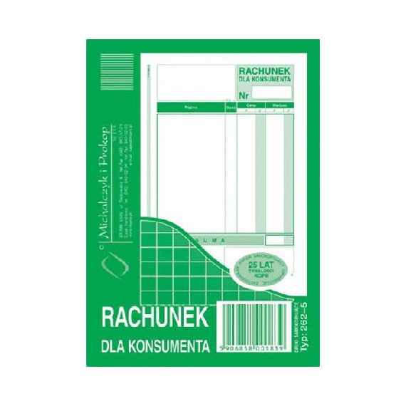 Rachunek dla konsumenta A6 M&ampampP