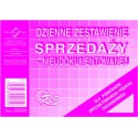 Dzienne zestawienie sprzedaży nieudokumentowanej A6 M&ampampP